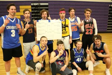 The winning dodgeball team took out 42 other teams to be named dodgeball champions